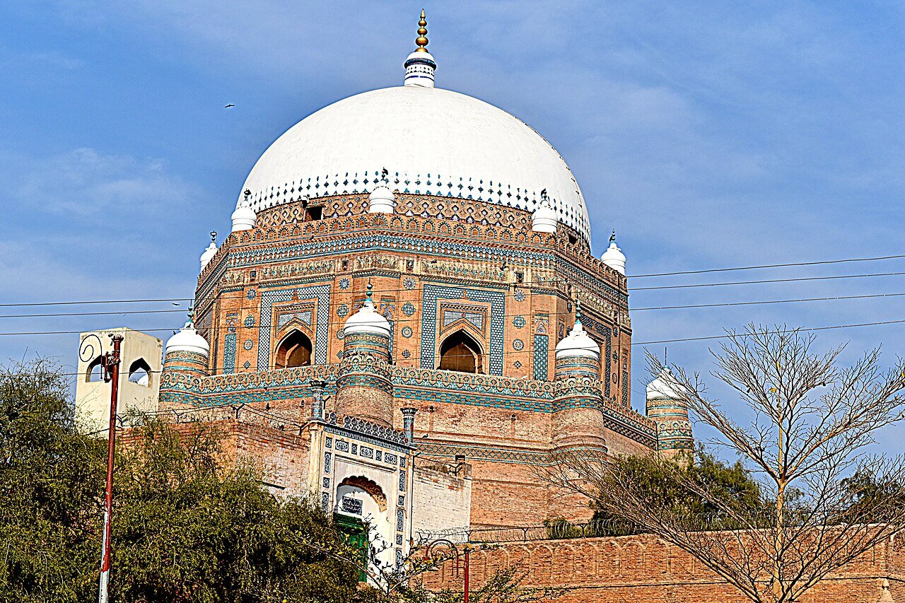 The Shrine of Shah Rukn-e-Alam, one of Multan's most iconic landmarks